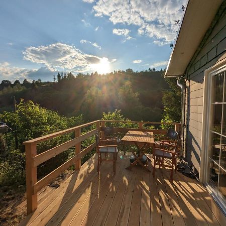 Ruhiges Ferienhaus Mit Sauna: Hellaberg III Langenbach  Exterior foto